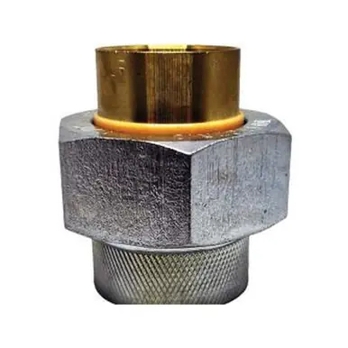 Midland Industries 973111LF - Dielectric Union, 3/4" FIP x 3/4" Sweat