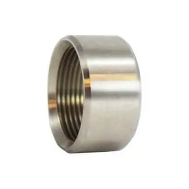 Midland Industries 63781 - Half Coupling, 4" FPT x 4" Butt Weld, Stainless Steel, 150 lb