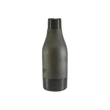 Midland Industries 90100 - Swage Nipple, 1/4" MPT x 1/8" MPT, Steel, SCH 80/XH Schedule