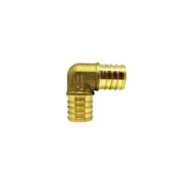Midland Industries 35060 - Union Elbow, 3/4" PEX x 3/4" PEX, Brass