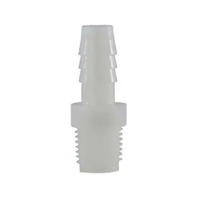 Midland Industries 33321W - Adapter, 1-1/2" Hose Barbed x 1-1/4" MIP, Nylon