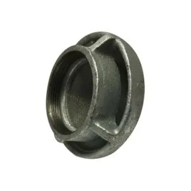 Midland Industries 21177 - Mushroom Vent Cap, 1-1/2" FPT, Iron, Galvanized, 150 lb