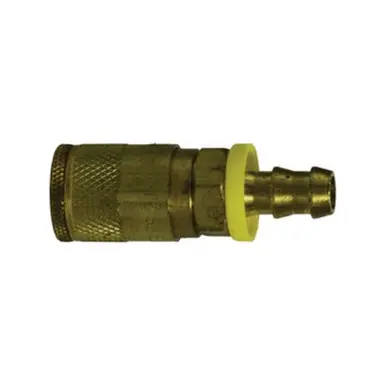 Midland Industries 28532 - Hose Coupler, 1/4" 3/8" Push-On Hose Barbed, Brass