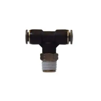 Midland Industries 272PPSC-2.5X1032 -Champion Brass Swivel Branch Tee, 5/32" Push" Tube x 5/32"