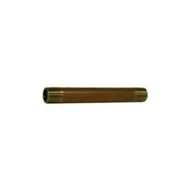Midland Industries 42003 - Nipple, 1/8" MPT x 1/8" MPT, 2" Brass