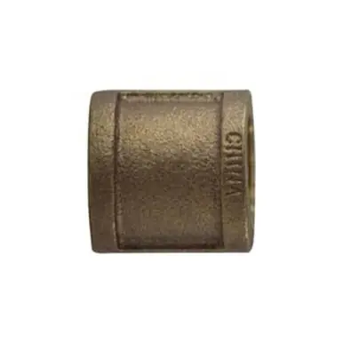 Midland Industries 44419 - Coupling, 2-1/2" FPT x 2-1/2" FPT, Bronze
