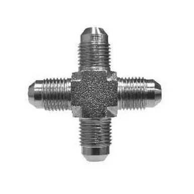 Midland Industries 265024 - Union Cross, 1-7/8" JIC x 1-7/8" JIC x 1-7/8" JIC x 1-7/8" JIC