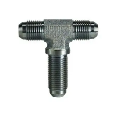 Midland Industries 27036 - Bulkhead Branch Tee, 9/16" 37° JIC x 9/16" 37° JIC x 9/16" 37° JIC, Steel