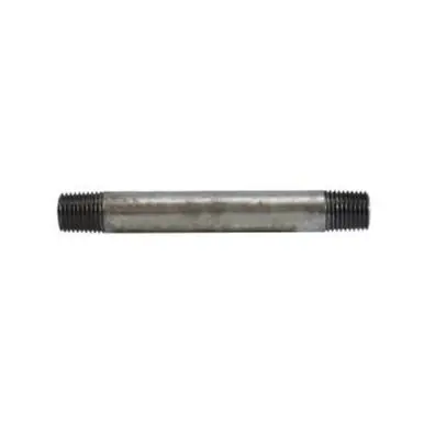 Midland Industries 56027 - Welded Pipe Nipple, 1/4" MPT x 1/4" MPT, 4-1/2" L, Steel, Galvanized, SCH