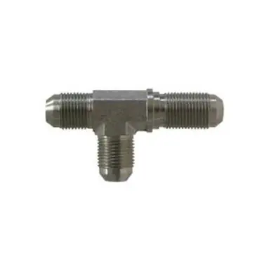 Midland Industries 270416 - Bulkhead Run Tee, 1-5/16" 37° JIC Flared x 1-5/16" 37° JIC Flared x