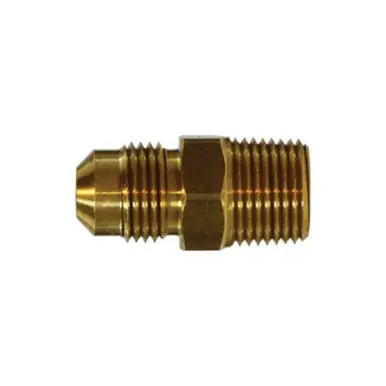 Midland Industries 10269EH - Extra Heavy Union, 1/2" Male SAE 45° Flared x 1/2" NPT(M)F, Brass