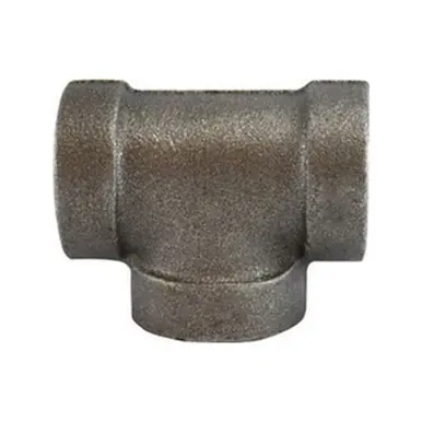 Midland Industries 69259 - Tee, 2-1/2" FPT x 2-1/2" FPT x 2-1/2" FPT, Iron, Black, XH Schedule, 300