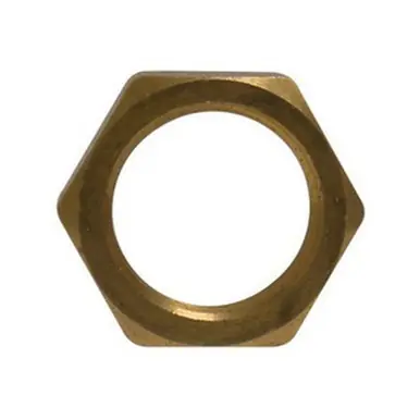 Midland Industries 28301J - Bulkhead Nut, 3/4-16 UNS, Brass
