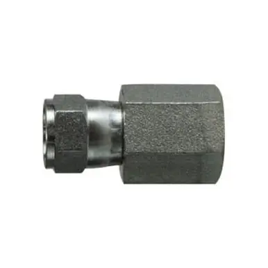 Midland Industries 6506106 - Swivel Nut Adapter, 7/8" JIC Threaded x 3/8" FPT, Steel