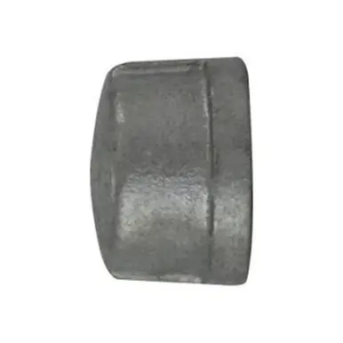 Midland Industries 64476 - Cap, 1-1/4" FPT, Iron, Galvanized, 150 lb
