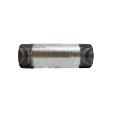 Midland Industries 56197 - Welded Pipe Nipple, 2-1/2" MPT x 2-1/2" MPT, 36 in L, Steel, Galvanized,