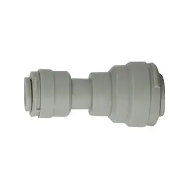 Midland Industries 20750P - Reducing Union, 1/4" Push" Tube x 3/16" Push" Tube, Plastic