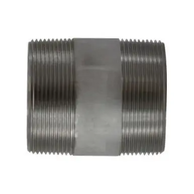 Midland Industries 48202 - Welded Pipe Nipple, 3" MPT x 3" MPT, 3-1/2" L, Stainless Steel, SCH 40