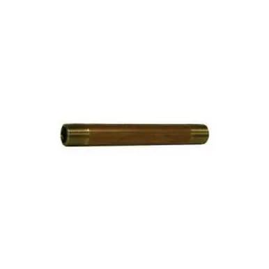 Midland Industries 42004 - Nipple, 1/8" MPT x 1/8" MPT, 2-1/2", Brass