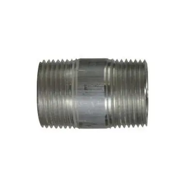 Midland Industries 76106 - Pipe Nipple, 1" MPT x 1" MPT, 4-1/2" L, Aluminum