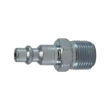 Midland Industries 28547 - Industrial Interchange Plug, 3/8" MIP, Steel