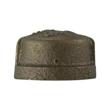 Midland Industries 44476LF - Cap, 1-1/4" FPT, Bronze