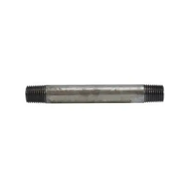 Midland Industries 56022 - Welded Pipe Nipple, 1/4" MPT x 1/4" MPT, 2" L, Steel, Galvanized, SCH 40