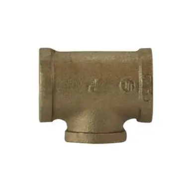 Midland Industries 38106-404024 - Pipe Reducing Tee, 2-1/2" 2-1/2" 1-1/2", Bronze