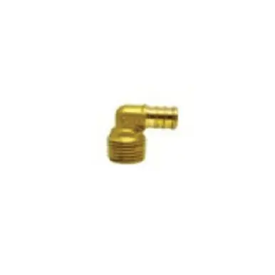 Midland Industries 35085 - Elbow, 1/2" PEX x 1/2" MPT, Brass
