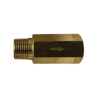 Midland Industries 46524 - Marine Anti-Siphon Valve, 3/8 x 3/8" Nominal, MIP x FIP, Brass Body