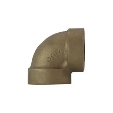 Midland Industries 43105 - 45° Extra Heavy Elbow, 1" FPT x 1" FPT, Bronze