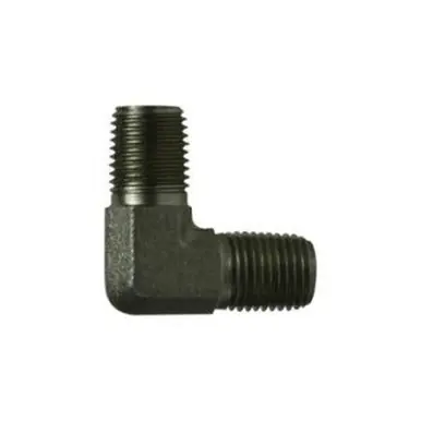 Midland Industries 55002 - 90° Elbow, 1/8" MPT x 1/8" MPT, Steel