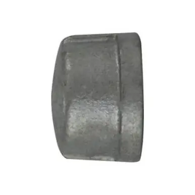 Midland Industries 64473 - Cap, 1/2" FPT, Iron, Galvanized, 150 lb