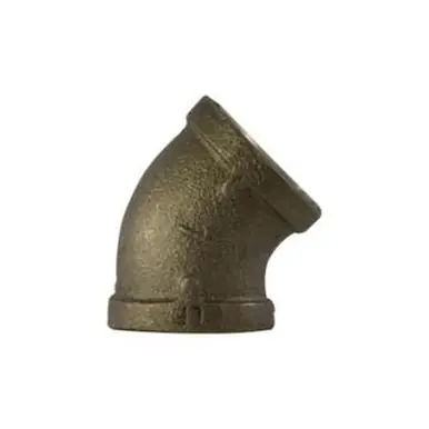 Midland Industries 44105LF - 90° Elbow, 1" FPT x 1" FPT, Bronze
