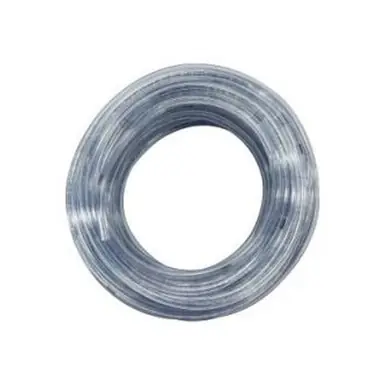 Midland Industries 973255 - Tubing, PVC, 3/8" ID, 5/8" OD, 100 ft L, 1/8" Thick Wall