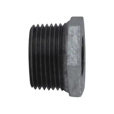 Midland Industries 64504 - Hex Bushing, 1/2" MPT x 1/4" FPT, Iron, Galvanized