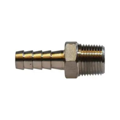 Midland Industries 73957 - Adapter, 1-1/2" Hose Barbed x 1-1/2" MIP, Stainless Steel