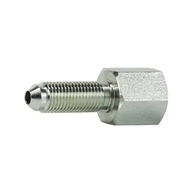 Midland Industries 27051616 - Bulkhead Connector, 1" 37° JIC Flared x 1" FPT, Steel