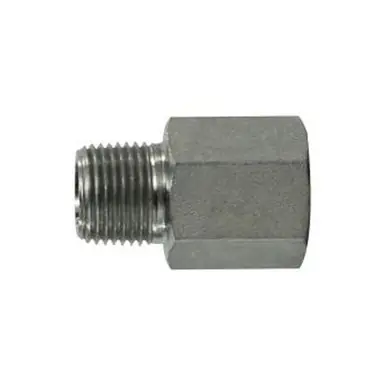 Midland Industries 540522 - Expanding Pipe Adapter, 1/8" MPT x 1/8" FPT, Steel