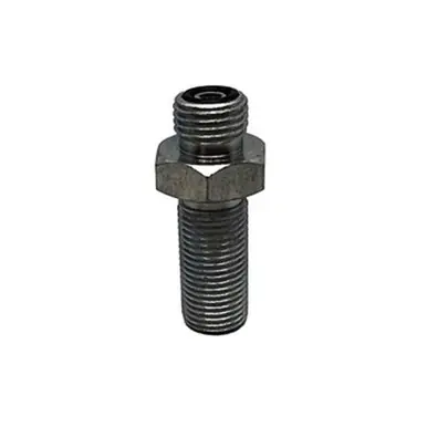 Midland Industries FS270044 - Bulkhead Union, 1/4" MJIC x 1/4" Male ORFS, Steel