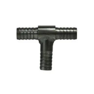 Midland Industries 32126SS - Tee, 3/8" Hose Barbed x 3/8" Hose Barbed x 3/8" Hose Barbed, Stainless