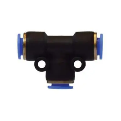 Midland Industries 20031C - Union Tee, 5/16" Push" Tube x 5/16" Push" Tube x 5/16" Push" Tube,