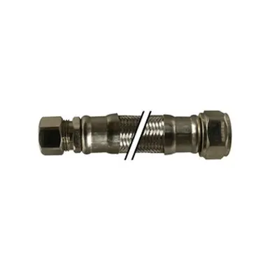 Midland Industries 922824 - Water Heater Connector, 24" L, Stainless Steel