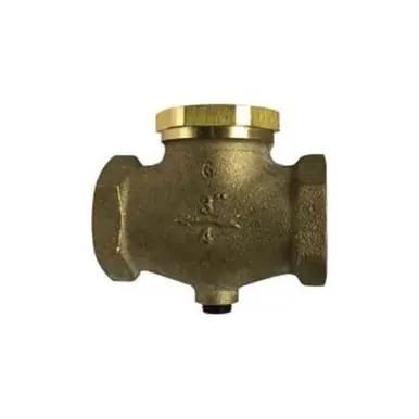 Midland Industries 947145 - In-Line Check Valve, 1" Nominal, FIP x FIP, Cast Bronze Body, Import