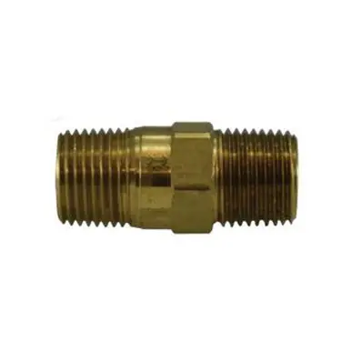 Midland Industries 46573V - Check Valve, 1/2" Nominal, MPT x MPT, Brass Body, Domestic