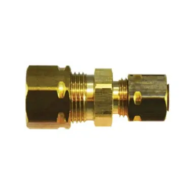Midland Industries 26078 - Captive Sleeve Reducing Union, 5/16" Compression x 1/4" Compression,