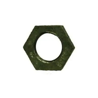 Midland Industries 64704 - Hex Locknut, 3/4" Nominal, Iron, Galvanized