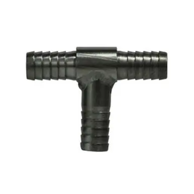 Midland Industries 34568 - Reducing Tee, 3/8" Hose Barbed x 3/8" Hose Barbed x 1/4" Hose Barbed,