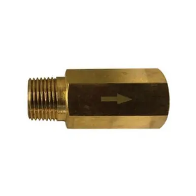 Midland Industries 46523 - Marine Anti-Siphon Valve, 1/4 x 1/4" Nominal, MIP x FIP, Brass Body