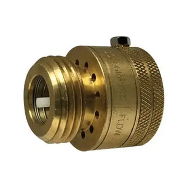 Midland Industries 947055 - Vandal-Proof Vacuum Breaker, 3/4" Nominal, MGHT x FGHT, Rough Brass Body